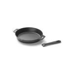 GrandPro Litinová grilovací pánev 20 cm | šedý smalt
