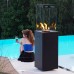 KRATKI Plynový ohřívač PATIO LIGHT černý