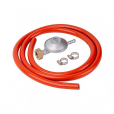 Plynový regulátor s hadicí 1,5m a sponami | 30mbar
