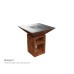 Gril VULCANUS Pro910 CHEF | Designové ohniště | Corten